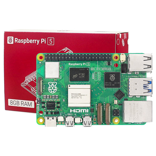Raspberry Pi 5 8GB Single Board Computer for AI & IoT Development