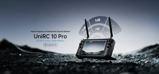 Triple-frequency professional ground station android 13 UniRC 10 PRO