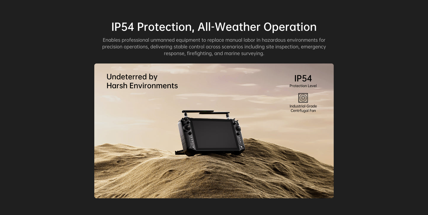 Triple-frequency professional ground station android 13 UniRC 10 PRO